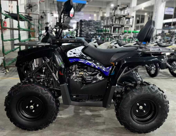 Квадроцикл Мотомир Hammer 200 чёрный карбон (машинокомплект) | Мототека Квадроцикл Мотомир Hammer 200 чёрный карбон (машинокомплект) | Мототека